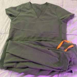 Zamora™-Tall Jogger Scrub Pants-M-Tall /women's Casma™ -Three-Pocket Scrub Top-M